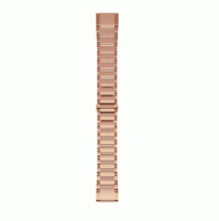 QuickFit Watch Bands for fēnix 5S Plus - 20 mm - Stainless Steel Rose Gold Tone Silicone -010-12739-02 - Garmin